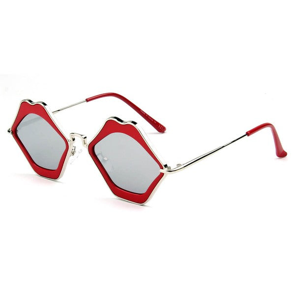 Women Fashion Lips Shape Sunglasses