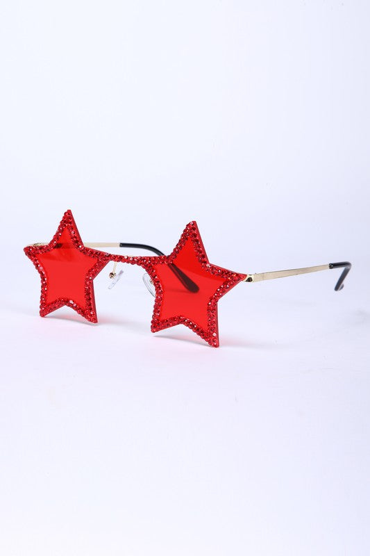 Star Rhinestone Sunglasses G0248