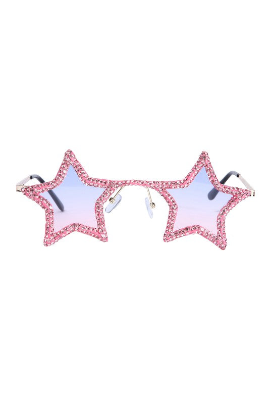 Star Rhinestone Sunglasses G0248