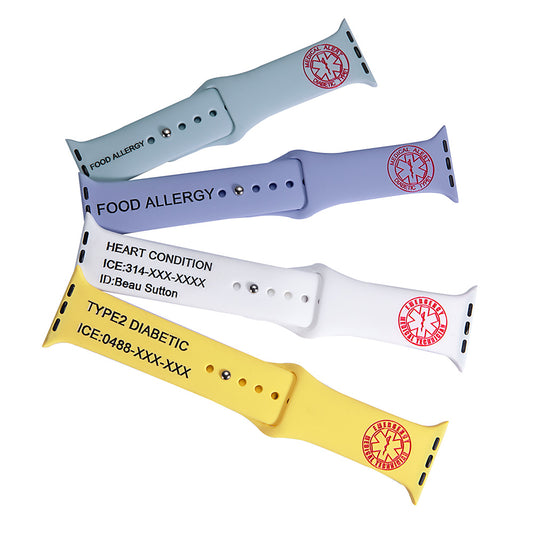 Customized Medical Watch Band For Apple Watch