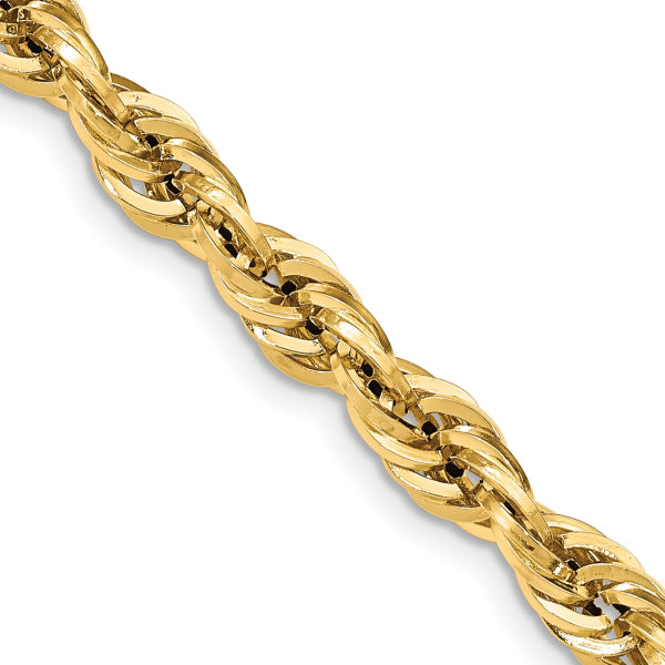 18K GOLD FILLED 7MM ROPE CHAIN