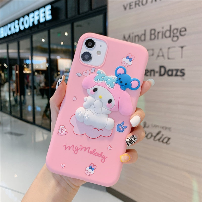 Cinnamonroll & My Melody iPhone Case