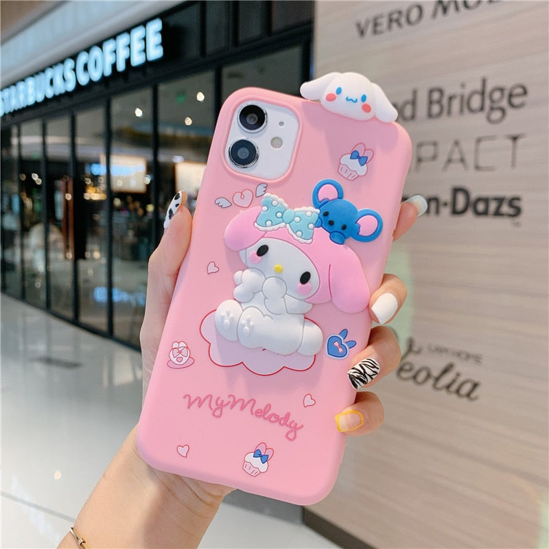 Cinnamonroll & My Melody iPhone Case