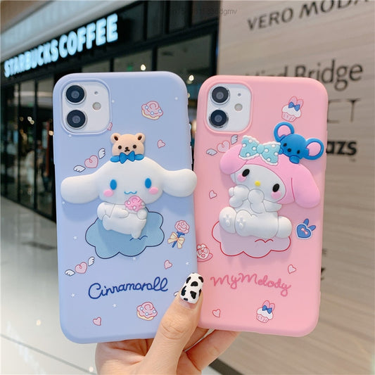 Cinnamonroll & My Melody iPhone Case