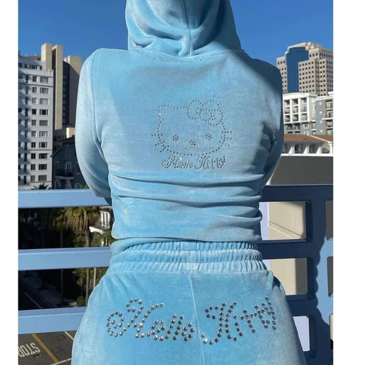 2-Piece Hello Kitty Velvet Track Set