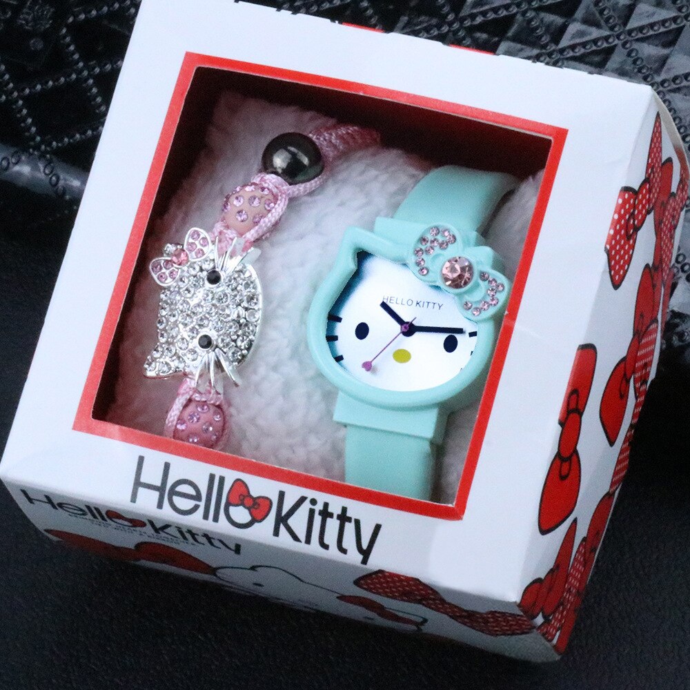 Hello Kitty Watch And Bracelet Set