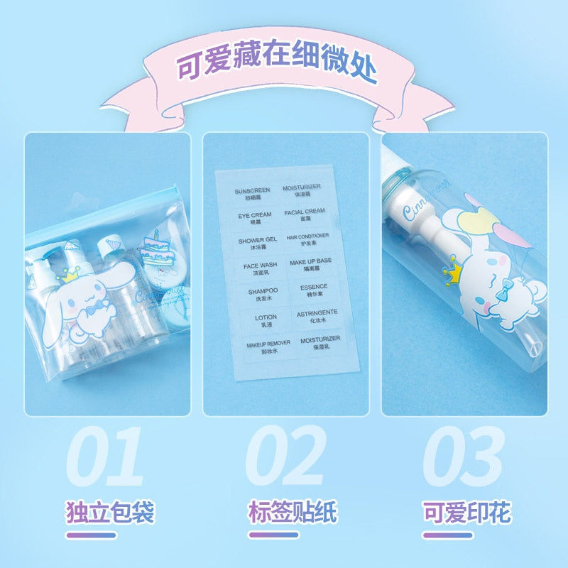 5 Piece Sanrio Travel Set