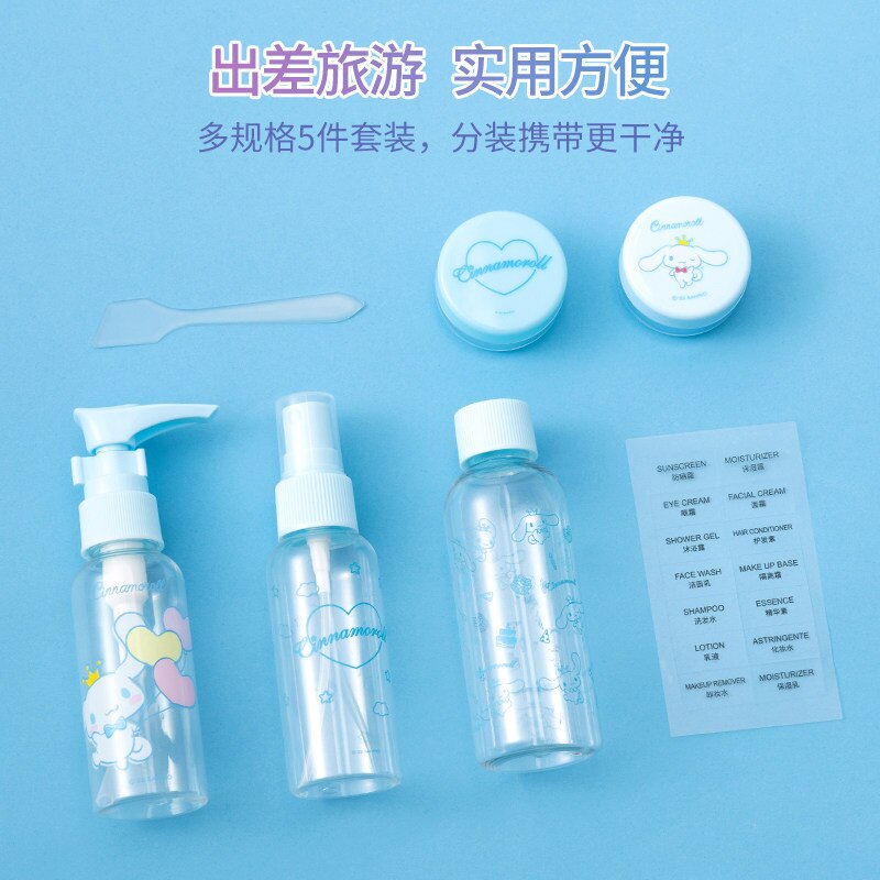 5 Piece Sanrio Travel Set