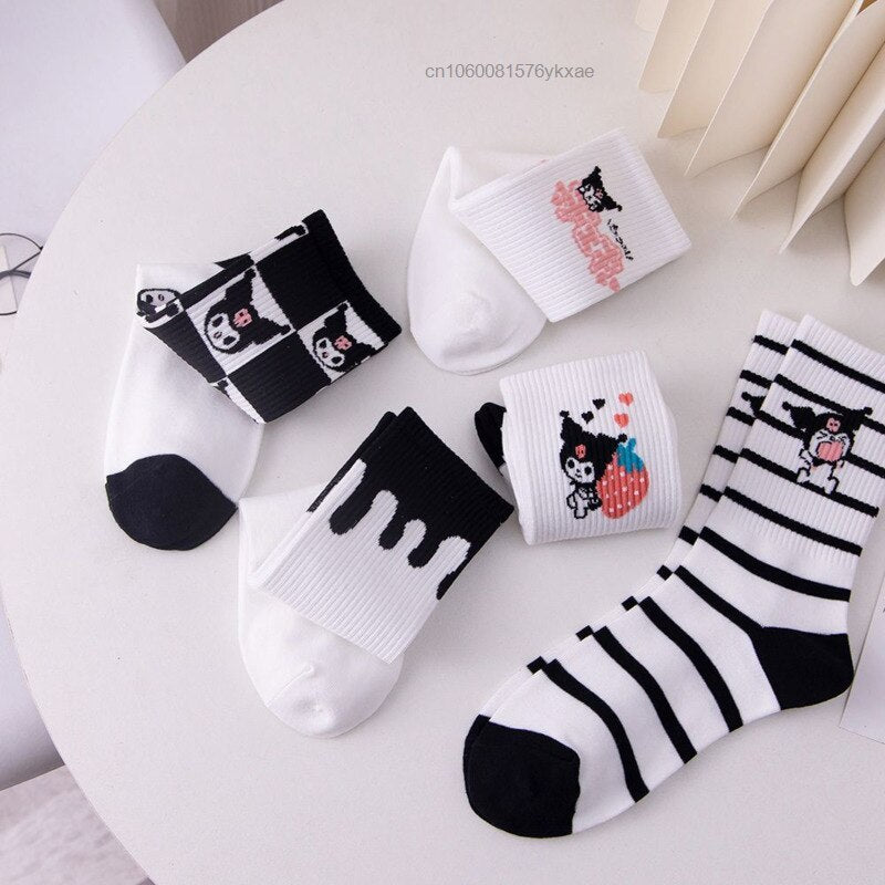 Kuromi Crew Socks 8 Pack