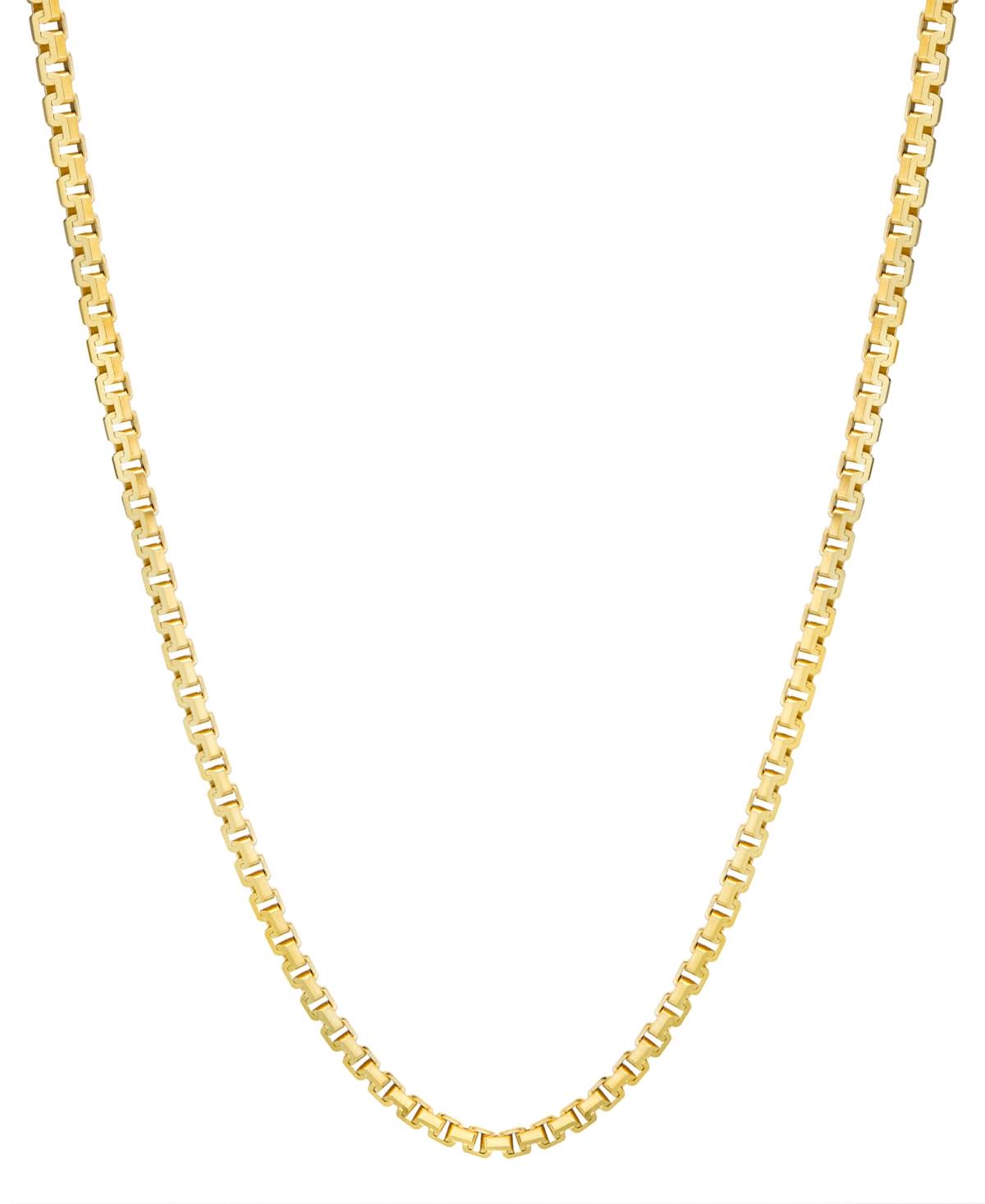 18K GOLD FILLED 1MM BOX CHAIN