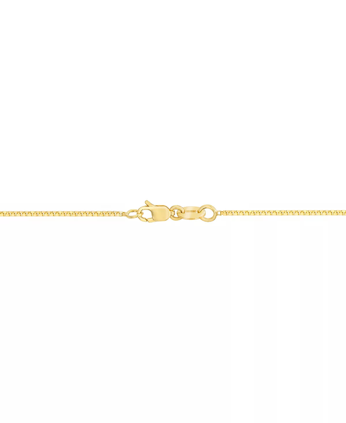 18K GOLD FILLED 1MM BOX CHAIN