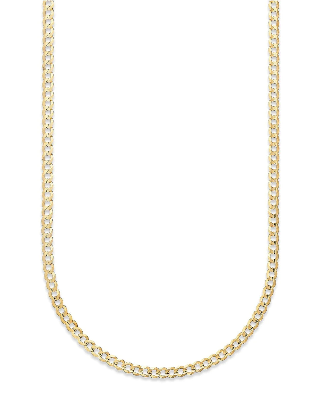 18K GOLD FILLED 1MM CUBAN CHAIN