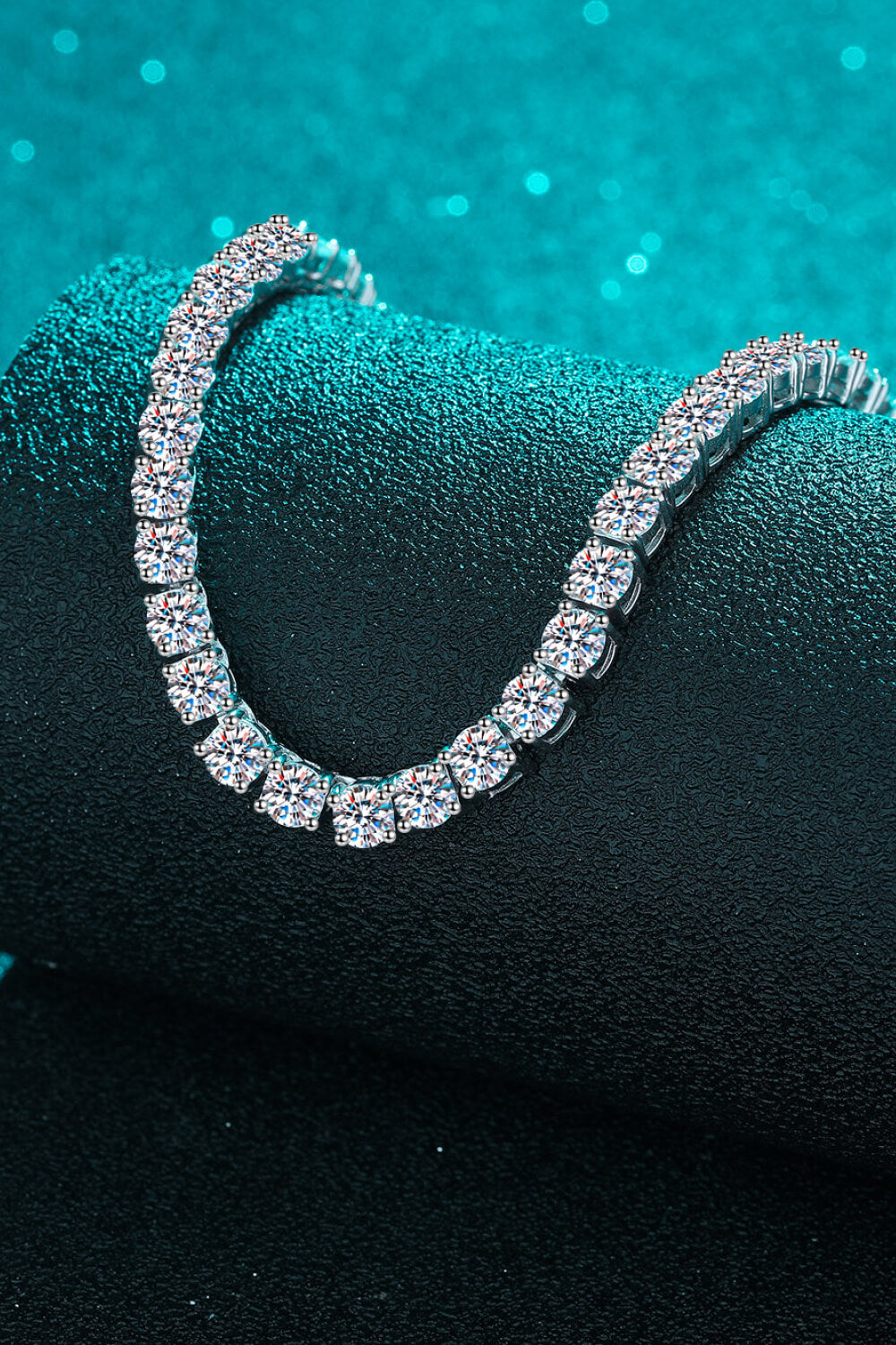 Classic Moissanite Tennis Necklace