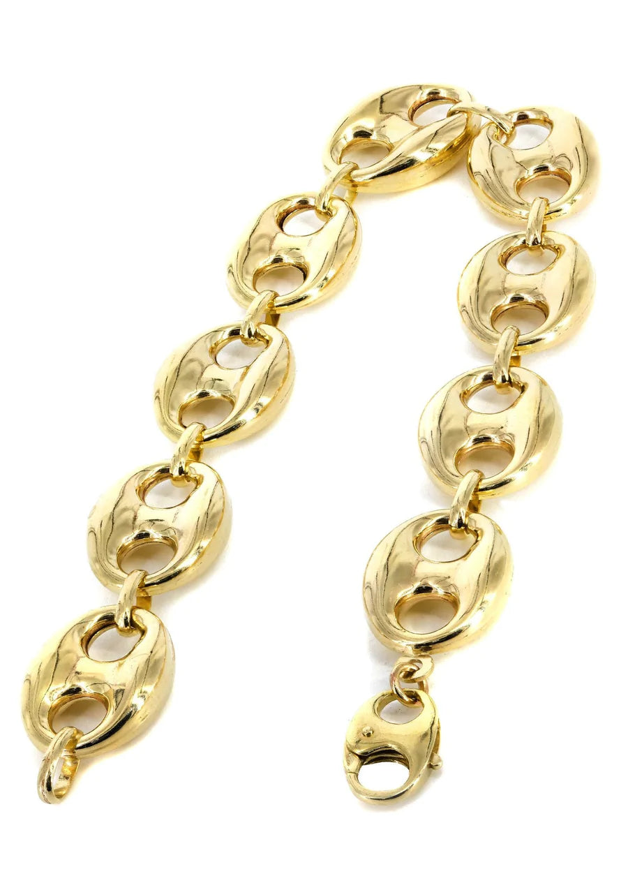 18k Gold Filled Mariner Gucci Bracelet