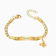 Children's ID Bracelet W/ Charm