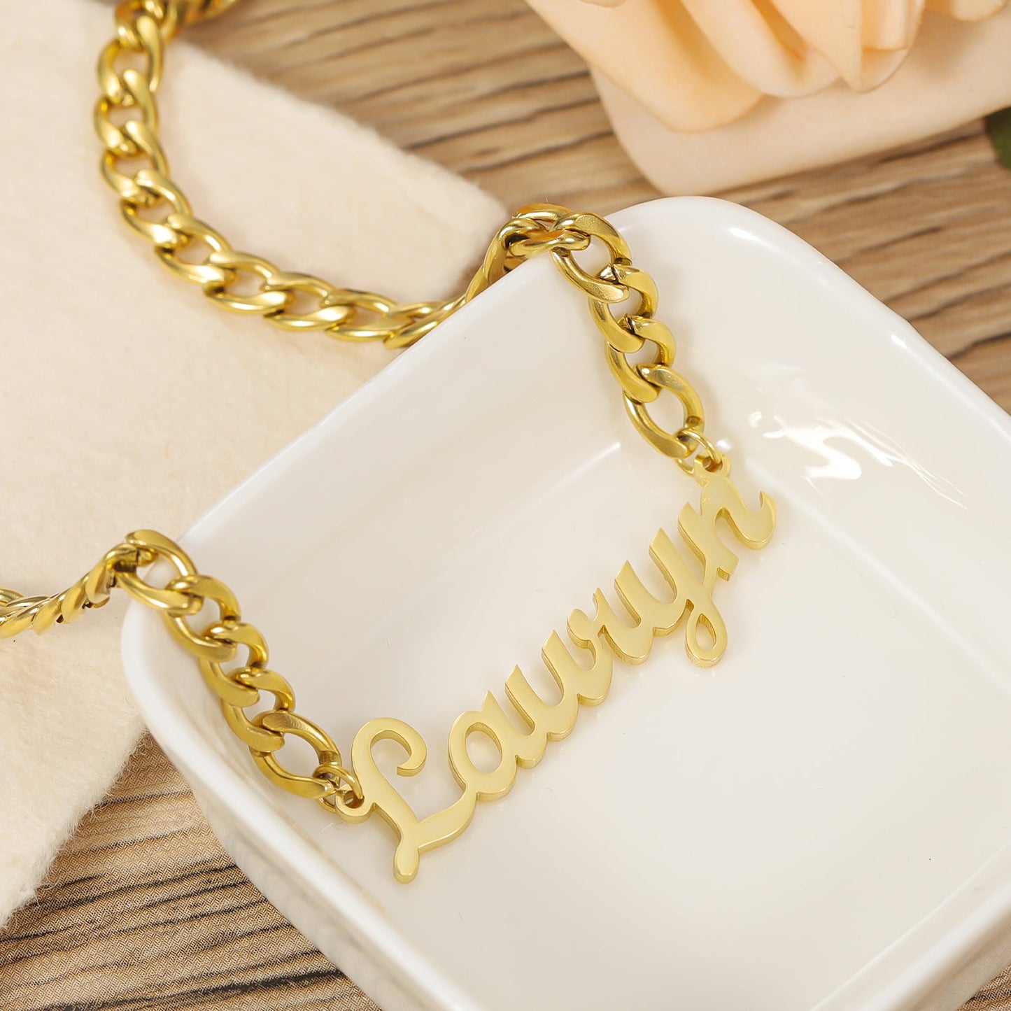 Victoria Cuban Link Set - Kids