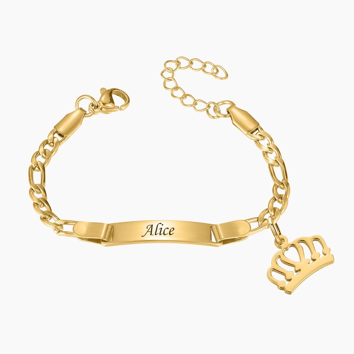 Kids ID Bracelet With Charm