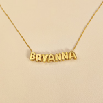 Bubble Letter Necklace