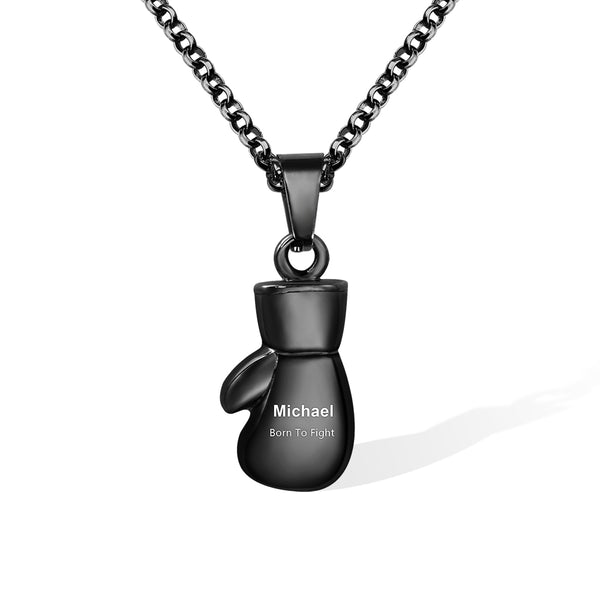 Customized Boxing Boxer Gloves Necklace