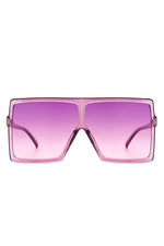 Oversize Square Tinted Women Fashion Sunglasses