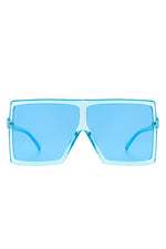 Oversize Square Tinted Women Fashion Sunglasses