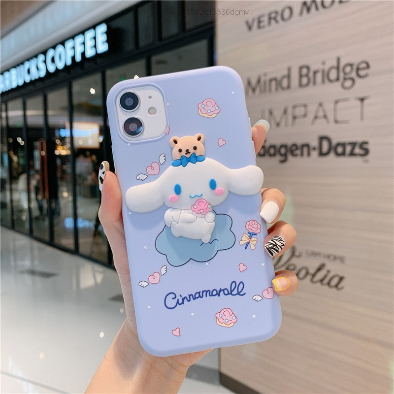 Cinnamonroll & My Melody iPhone Case