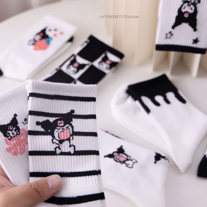Kuromi Crew Socks 8 Pack