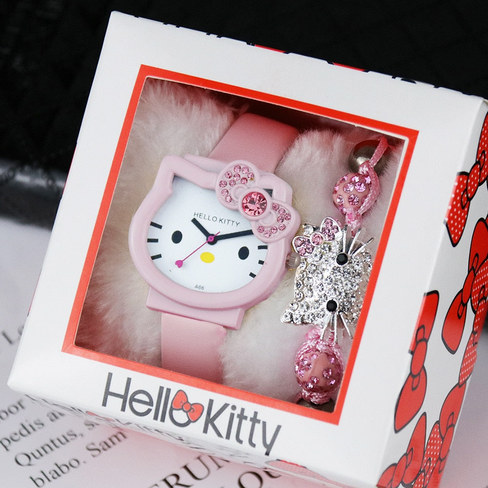 Hello Kitty Show|hello Kitty Watch For Kids - Waterproof, Music & Light,  Anime Figure Gift