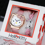 Hello Kitty Watch And Bracelet Set