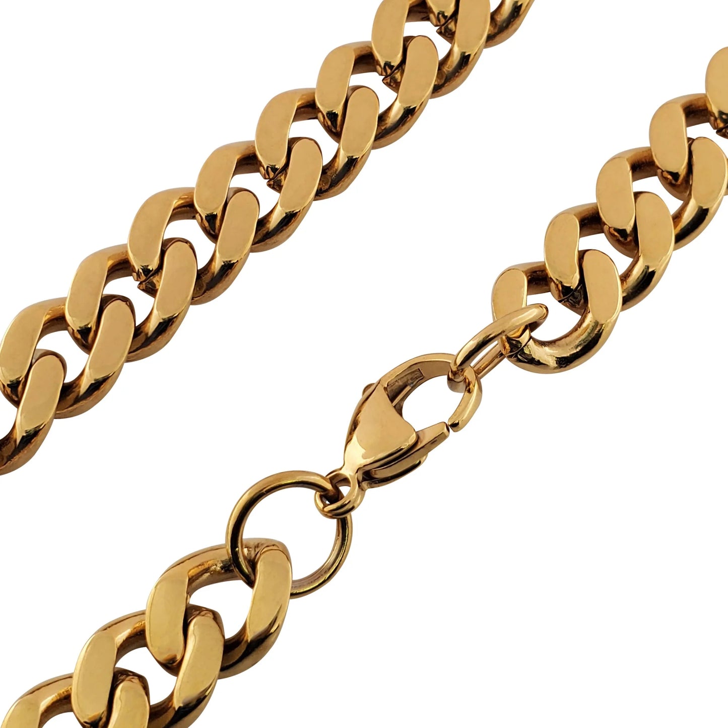 18K GOLD FILLED 1MM CUBAN CHAIN